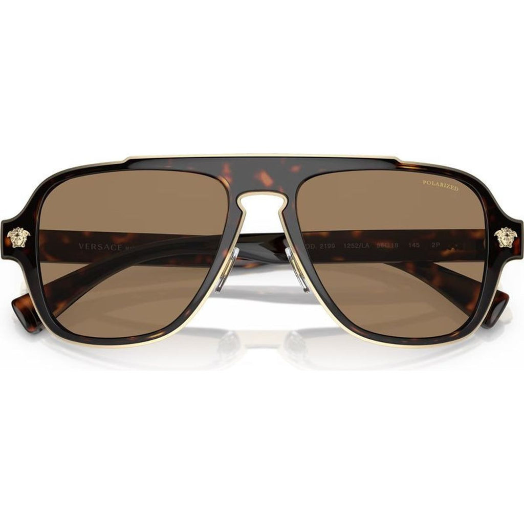 VE2199, Havana/Orange Polarised Lenses