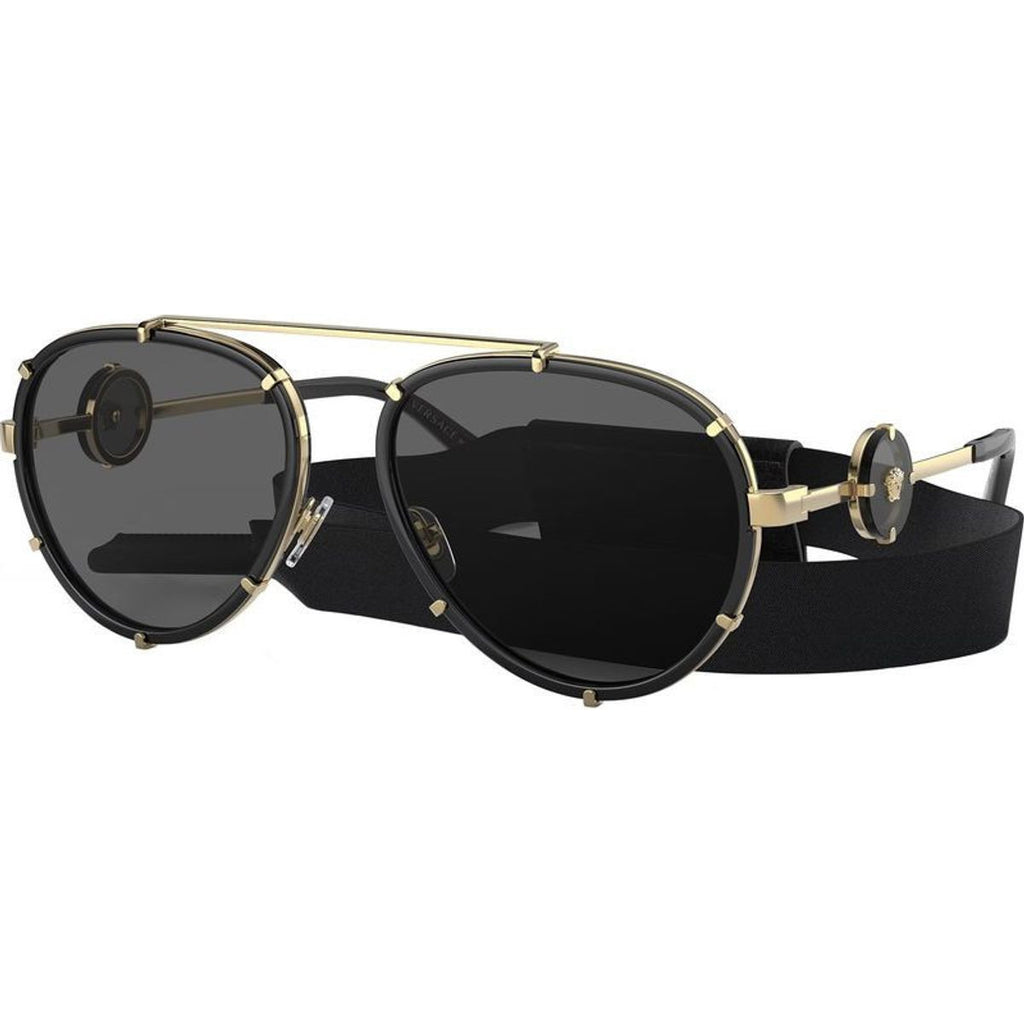 VE2232, Black/Dark Grey Lenses