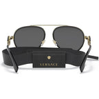 VE2232, Black/Dark Grey Lenses