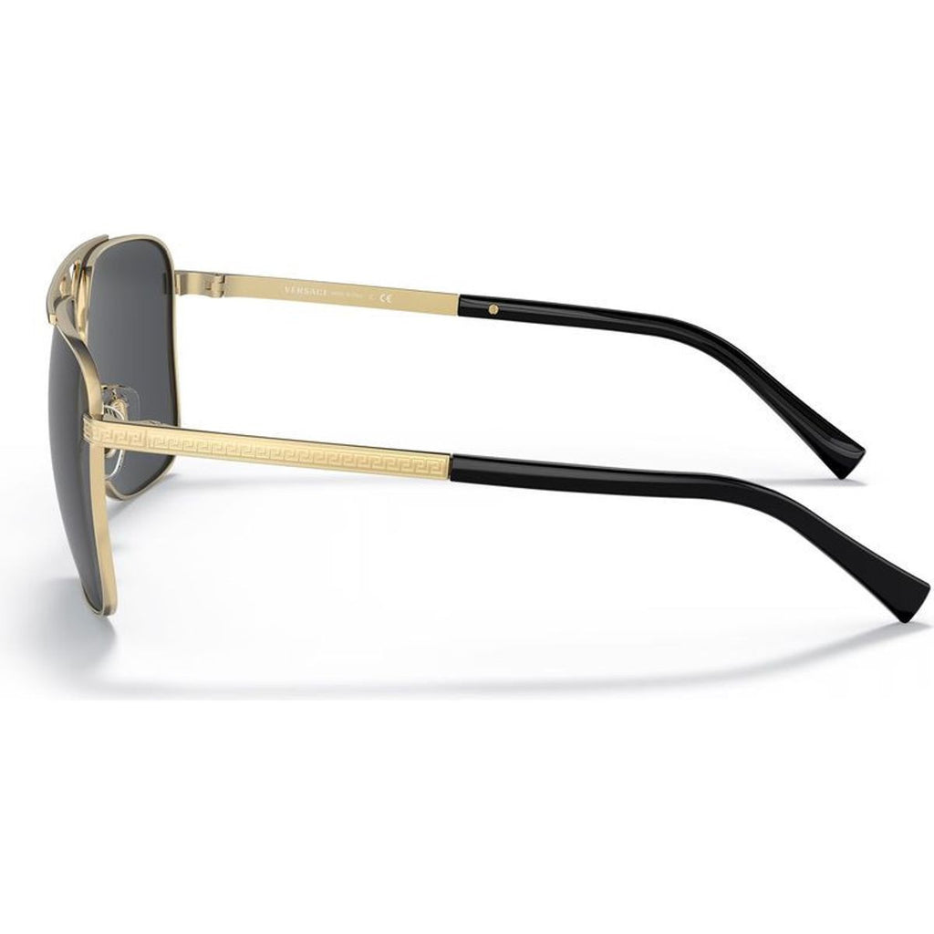 VE2238, Gold and Matte Black/Dark Grey Lenses