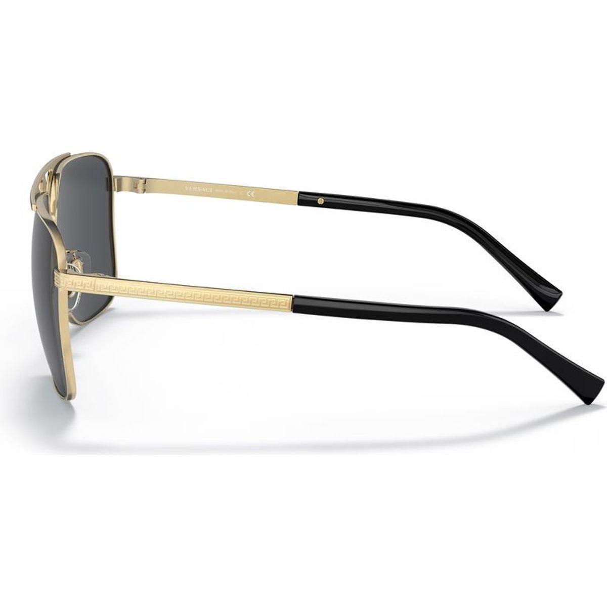 VE2238, Gold and Matte Black/Dark Grey Lenses