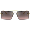 VE2245, Gold/Pink Grey Silver Flash Mirror Gradient Lenses