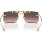 VE2245, Gold/Pink Grey Silver Flash Mirror Gradient Lenses