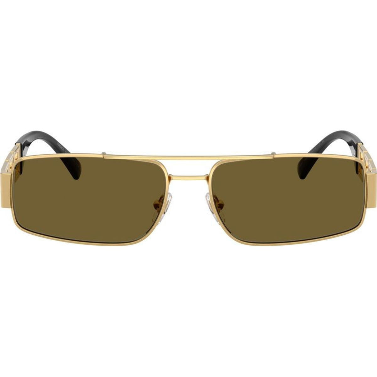 VE2257, Gold/Dark Brown Lenses
