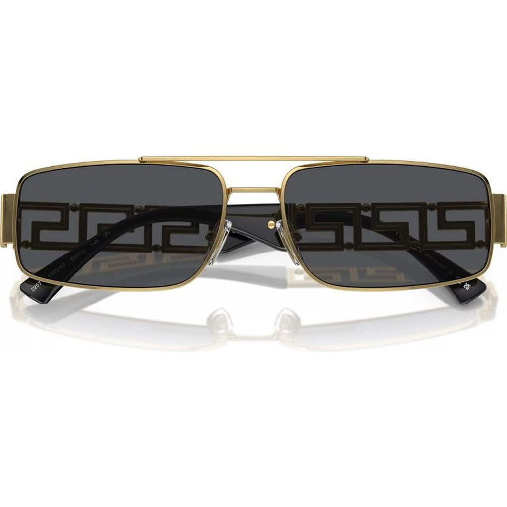 VE2257, Gold/Dark Grey Lenses