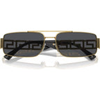 VE2257, Gold/Dark Grey Lenses