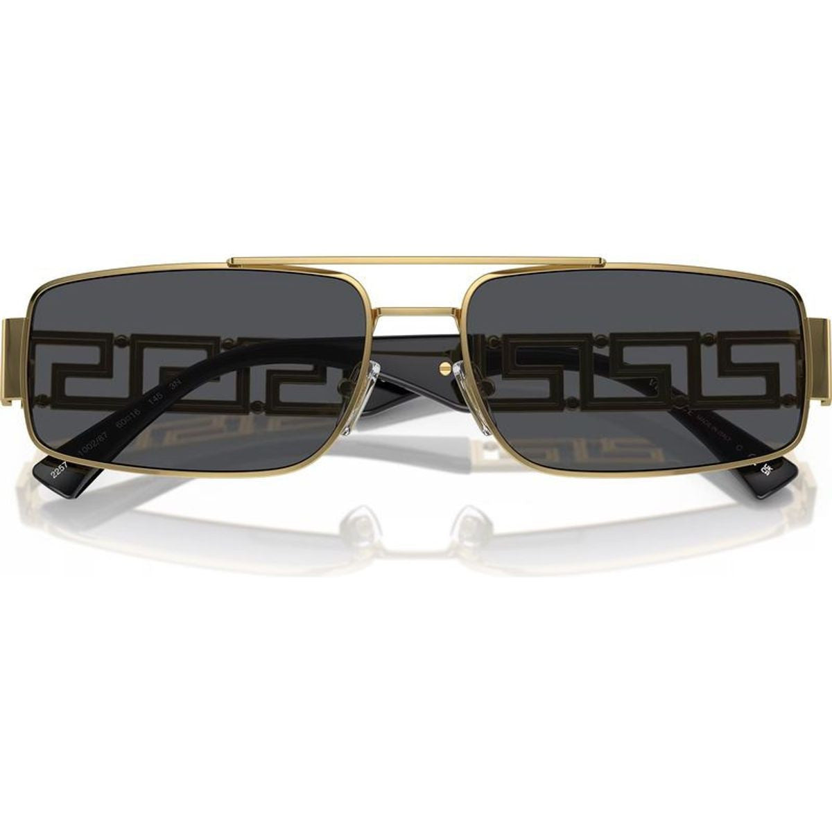 VE2257, Gold/Dark Grey Lenses