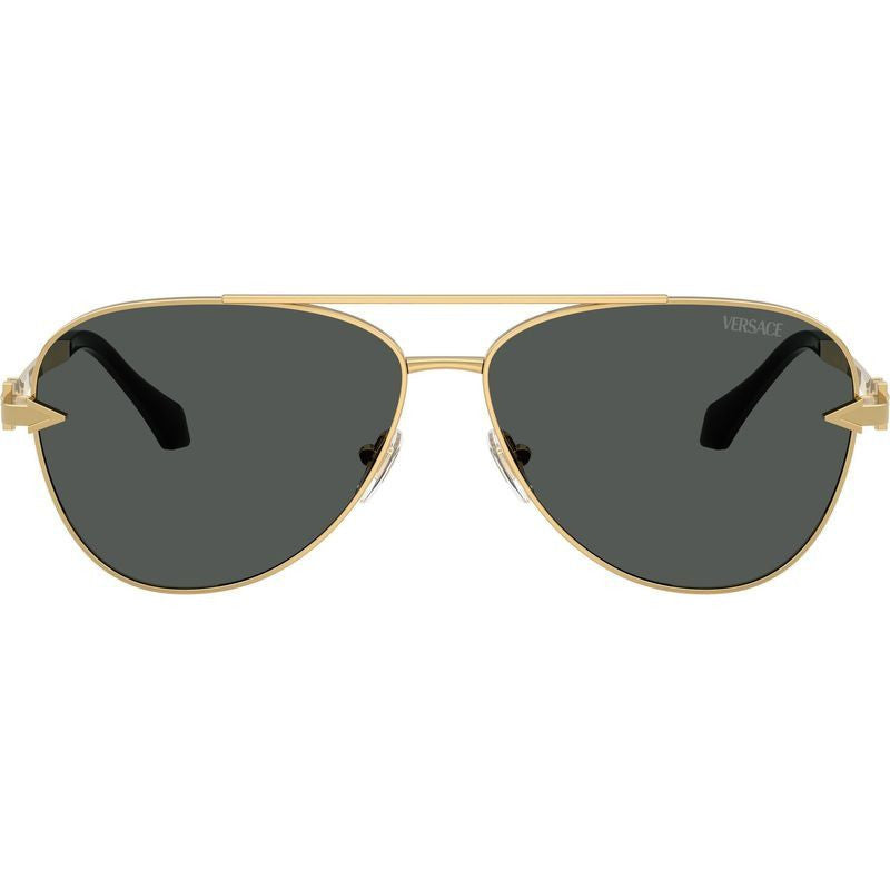 VE2283, Gold/Dark Grey Lenses