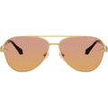 VE2283, Gold/Dark Pink Orange Gradient Lenses