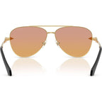 VE2283, Gold/Dark Pink Orange Gradient Lenses