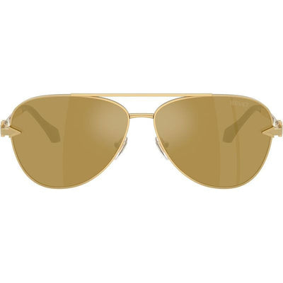 VE2283, Gold/Gold Brown Mirror Lenses