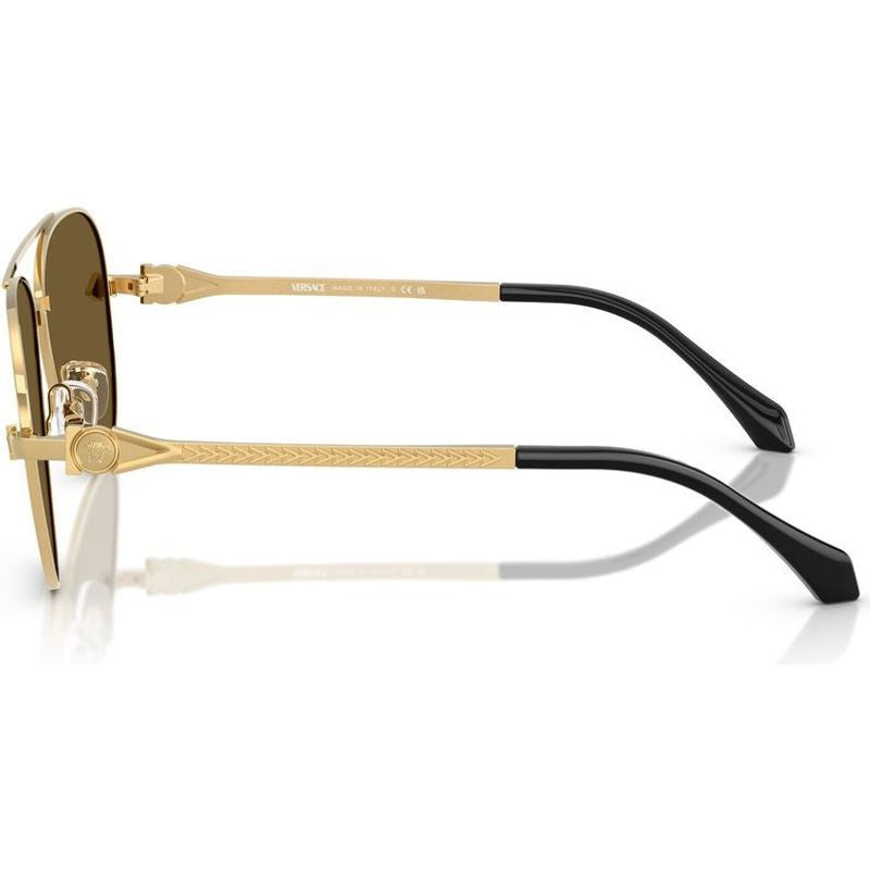 VE2283, Gold/Gold Brown Mirror Lenses