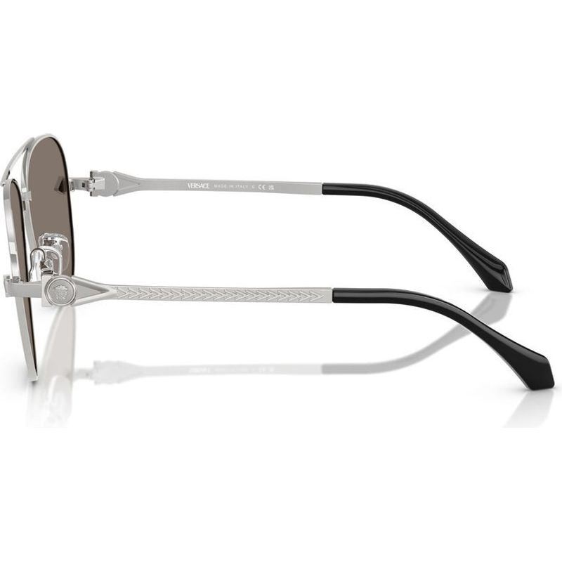 VE2283, Silver/Light Grey Silver Mirror Lenses