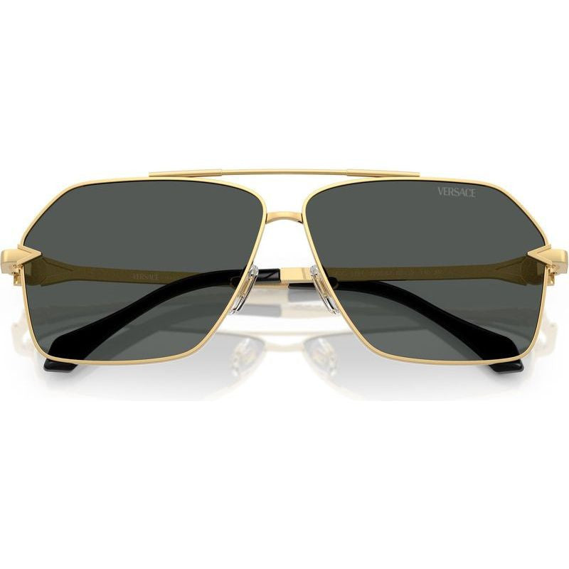 VE2284, Gold/Dark Grey Lenses