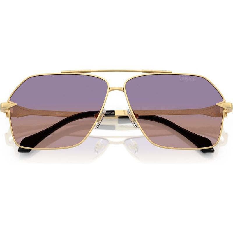 VE2284, Gold/Violet Orange Gradient Lenses