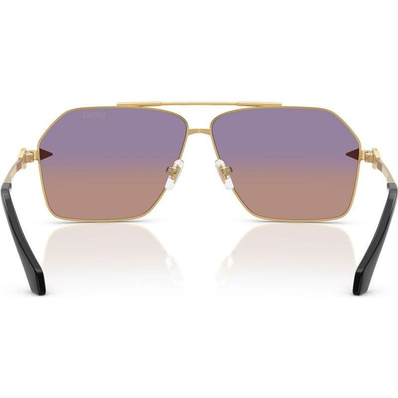 VE2284, Gold/Violet Orange Gradient Lenses