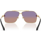 VE2284, Gold/Violet Orange Gradient Lenses