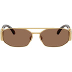 VE2287, Gold/Dark Brown Lenses