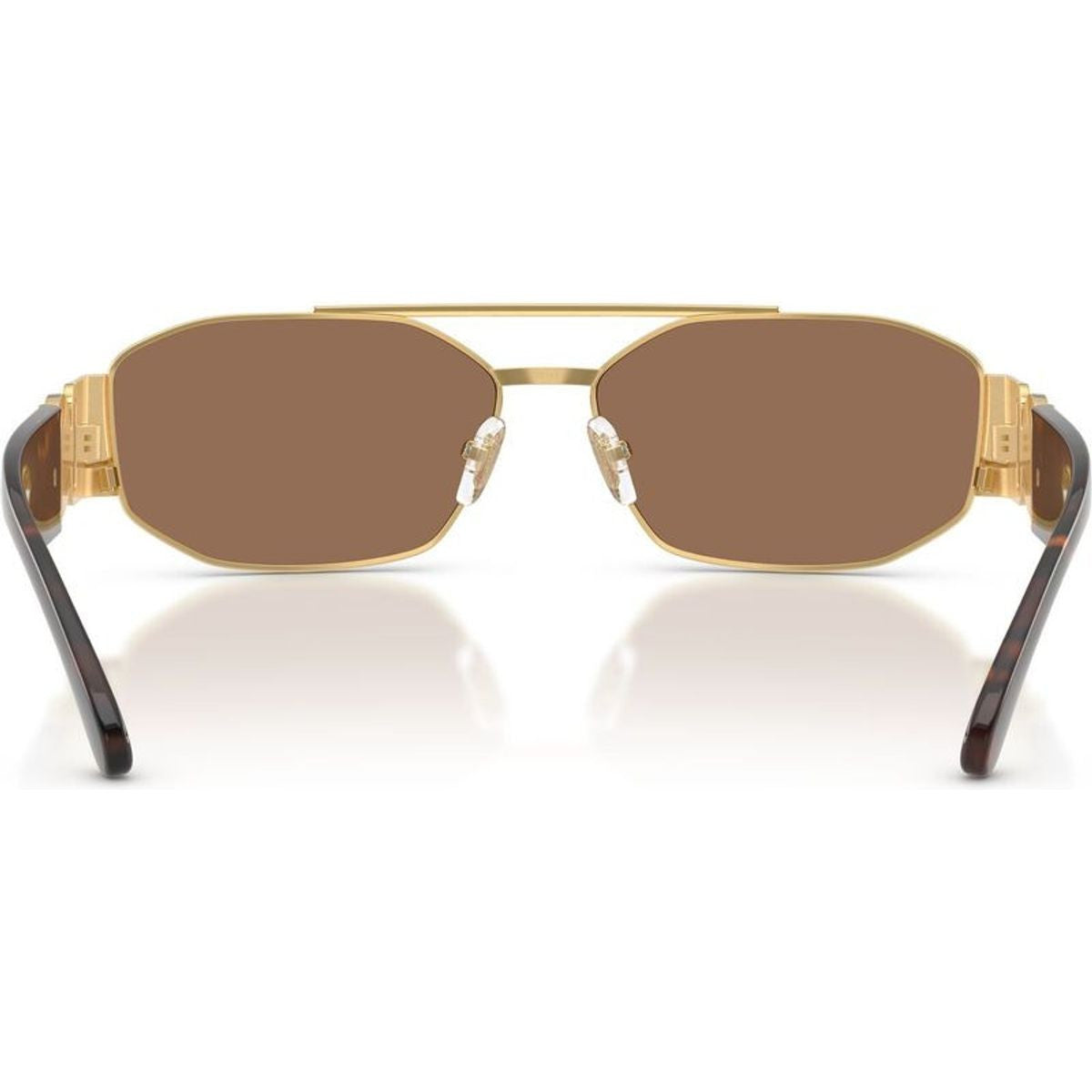 VE2287, Gold/Dark Brown Lenses