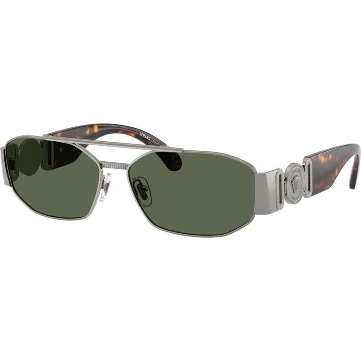 VE2287, Gunmetal/Dark Green Lenses