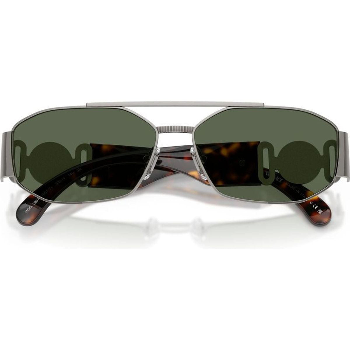 VE2287, Gunmetal/Dark Green Lenses