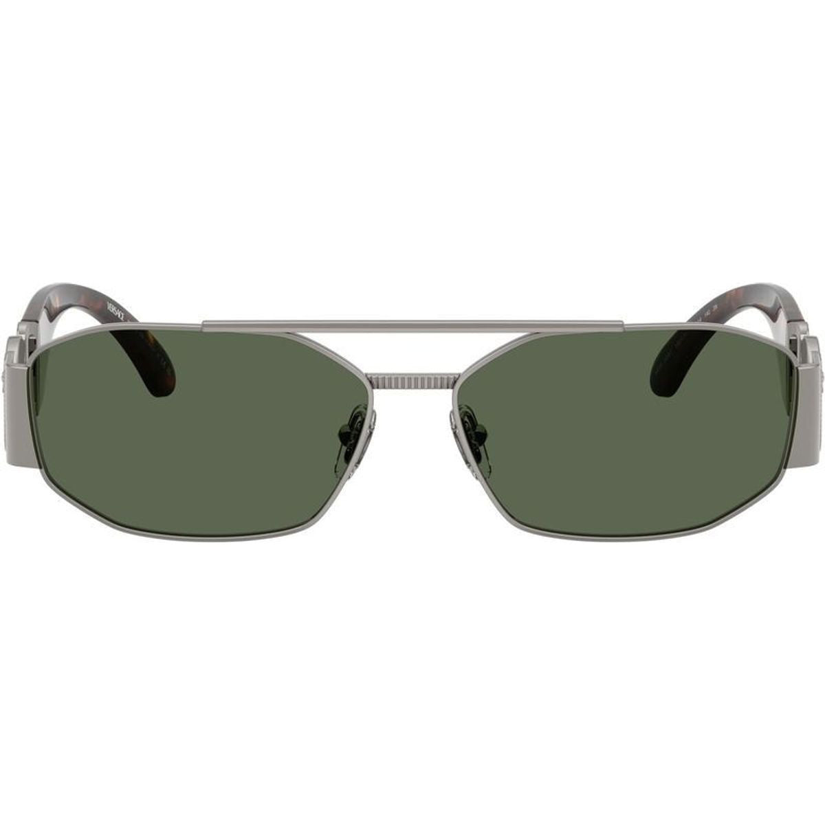 VE2287, Gunmetal/Dark Green Lenses
