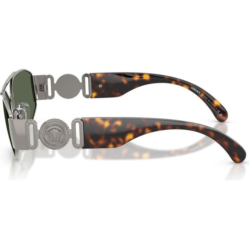 VE2287, Gunmetal/Dark Green Lenses