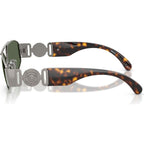VE2287, Gunmetal/Dark Green Lenses