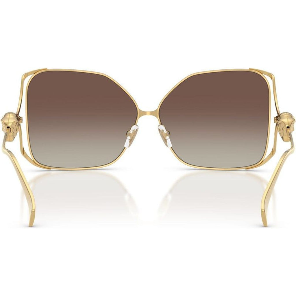 VE2288, Gold/Brown Silver Mirror Gradient Lenses