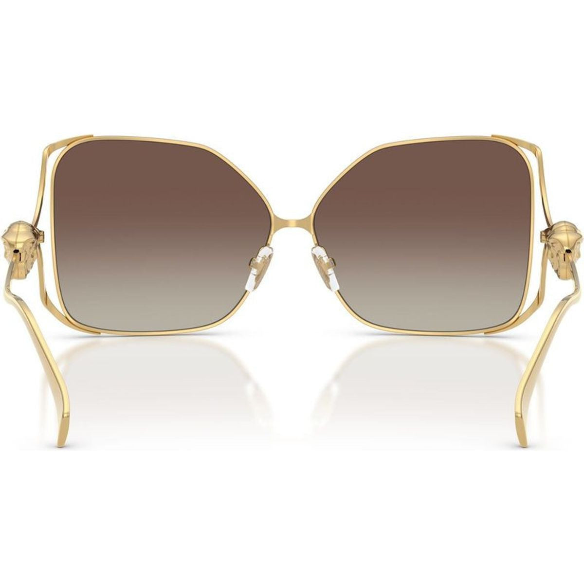 VE2288, Gold/Brown Silver Mirror Gradient Lenses