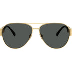 VE2289, Gold/Dark Grey Lenses