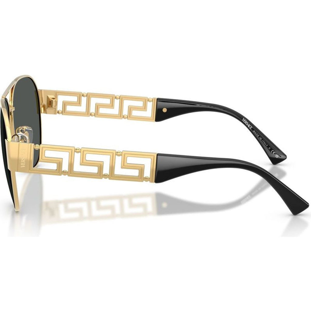 VE2289, Gold/Dark Grey Lenses