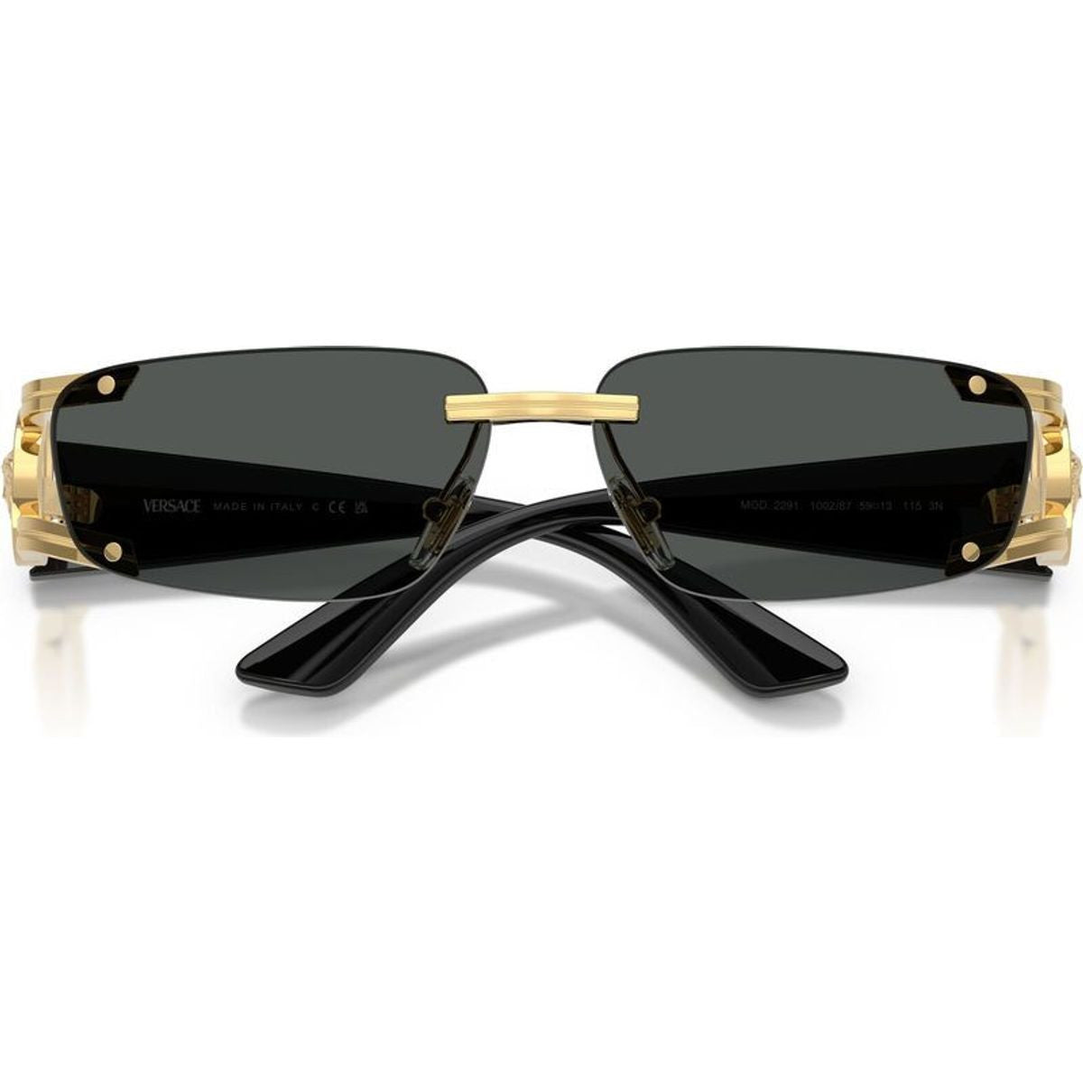 VE2291, Gold/Dark Grey Lenses