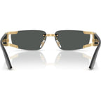 VE2291, Gold/Dark Grey Lenses