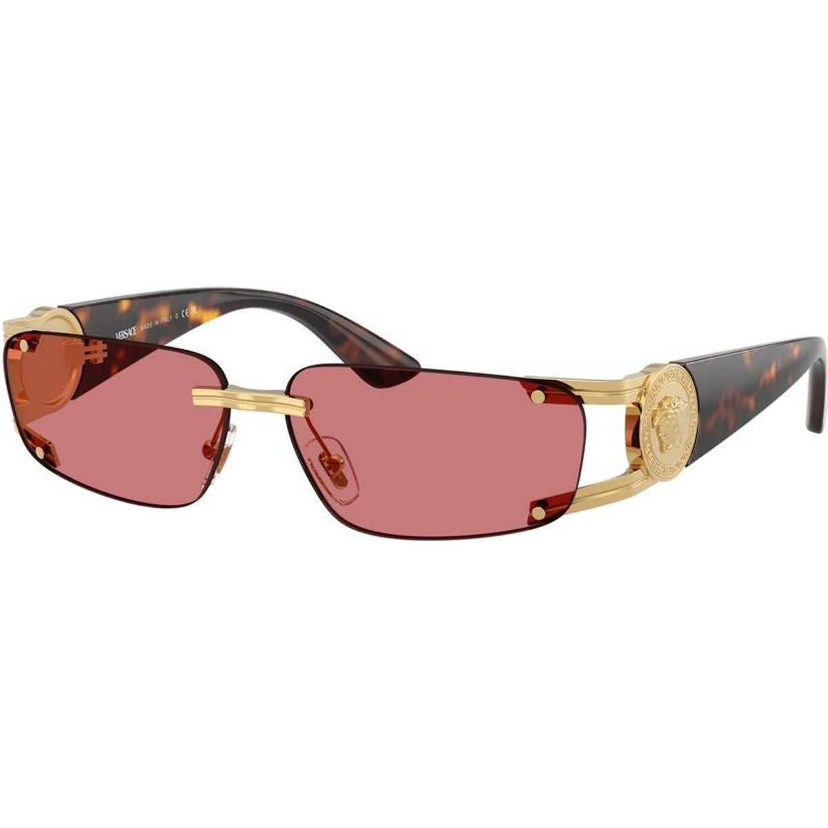 VE2291, Gold/Red Hiper 8 Lenses