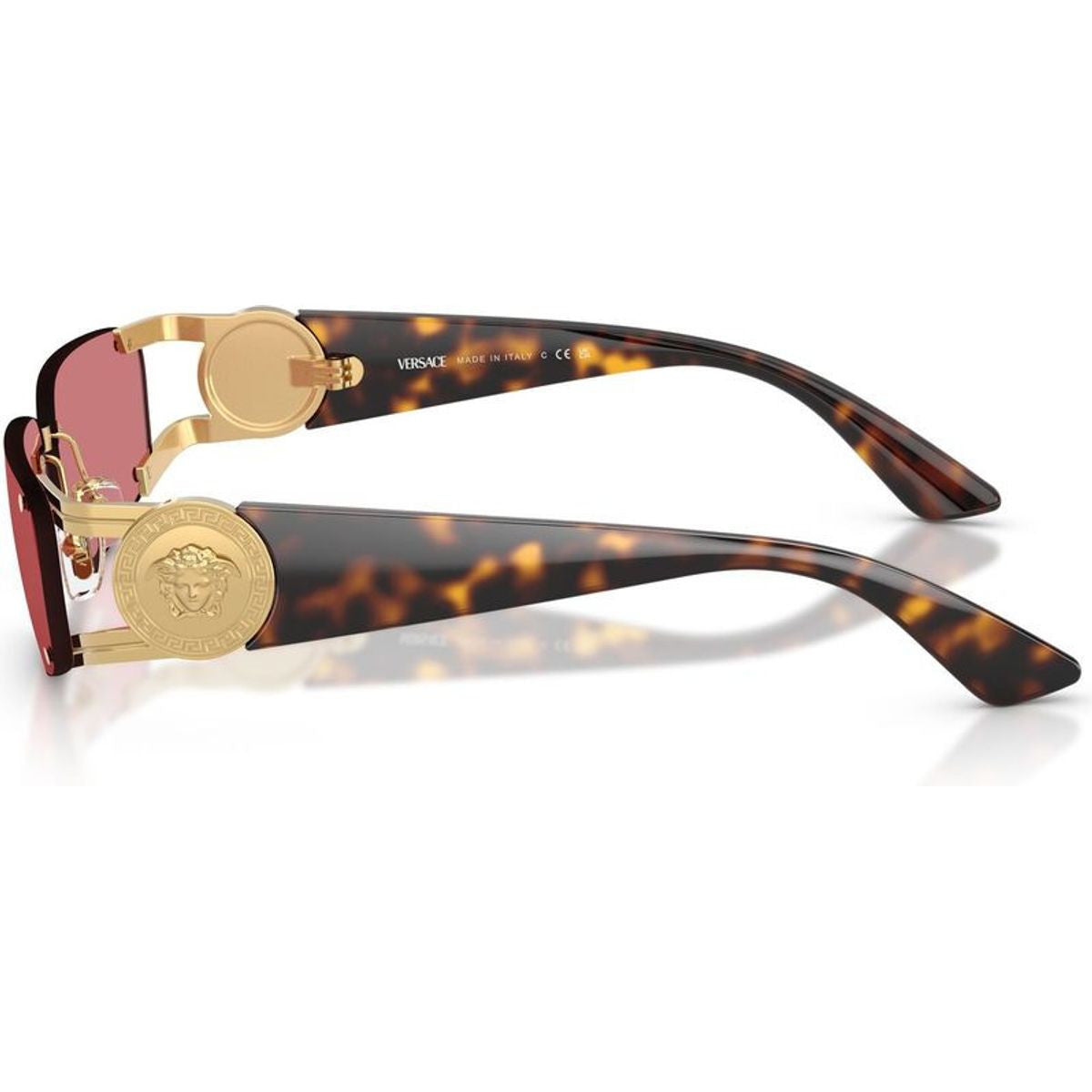 VE2291, Gold/Red Hiper 8 Lenses