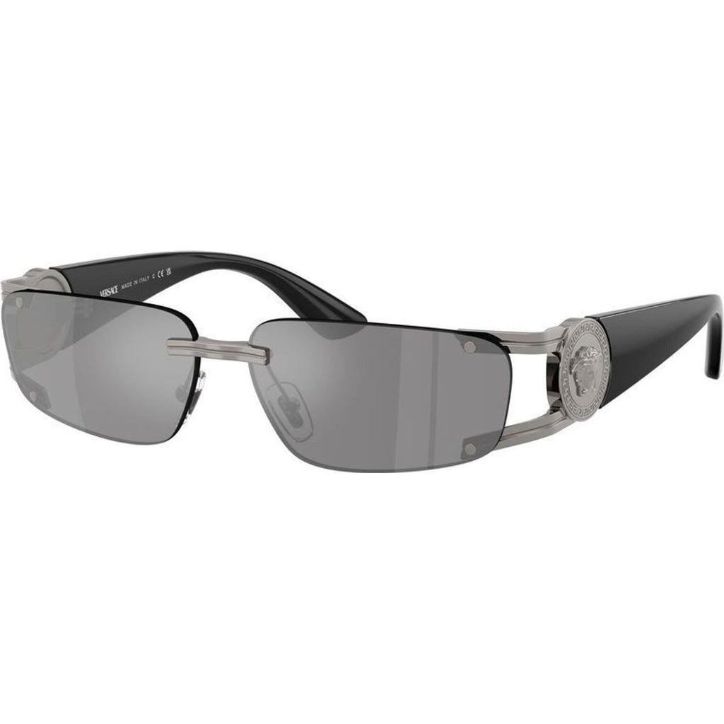 VE2291, Gunmetal/Dark Grey Silver Mirror Lenses