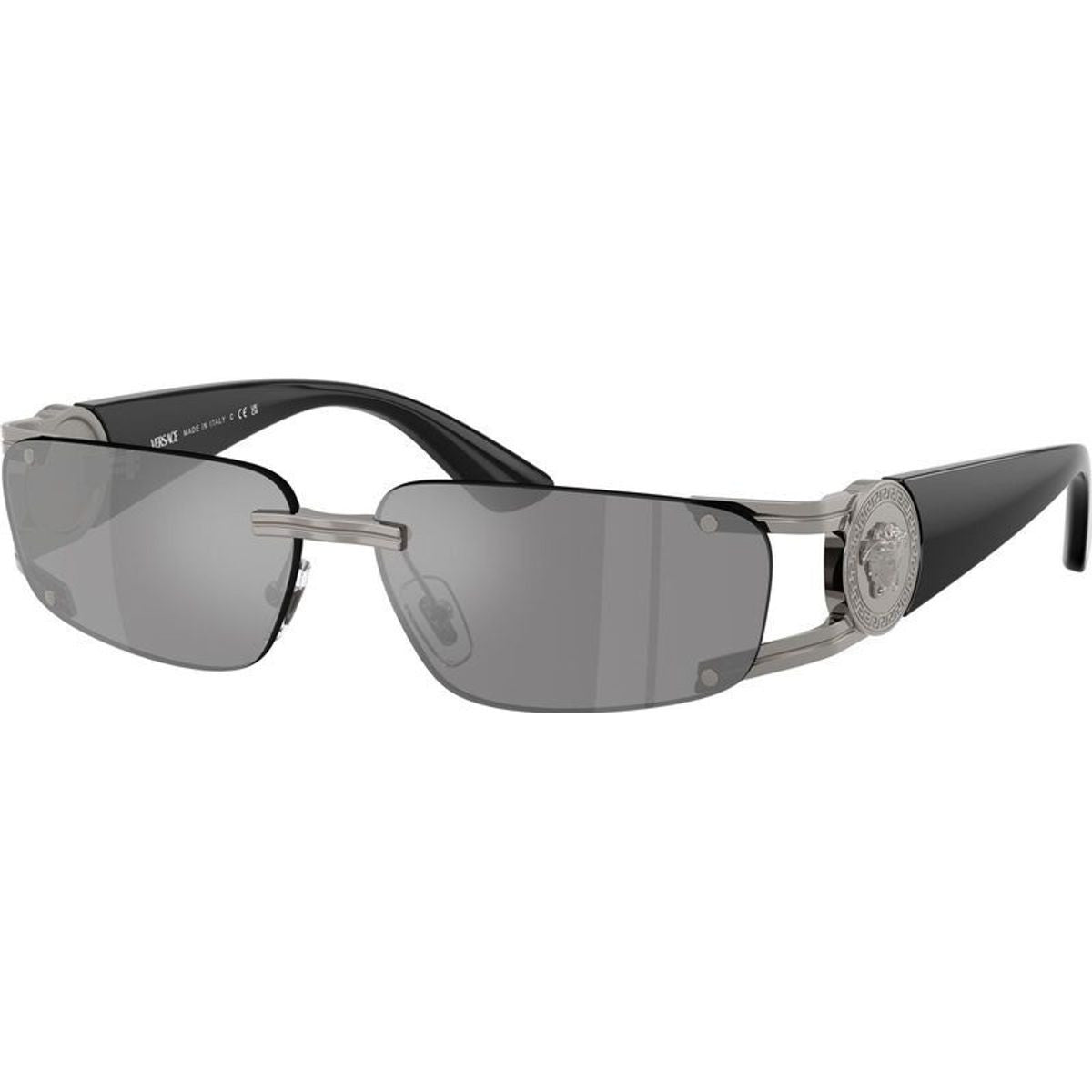 VE2291, Gunmetal/Dark Grey Silver Mirror Lenses