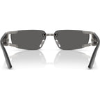 VE2291, Gunmetal/Dark Grey Silver Mirror Lenses