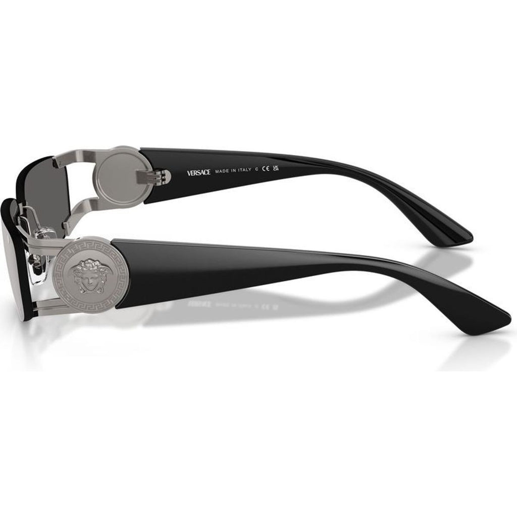 VE2291, Gunmetal/Dark Grey Silver Mirror Lenses