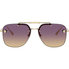 VE2296, Pale Gold/Violet Yellow Gradient Lenses