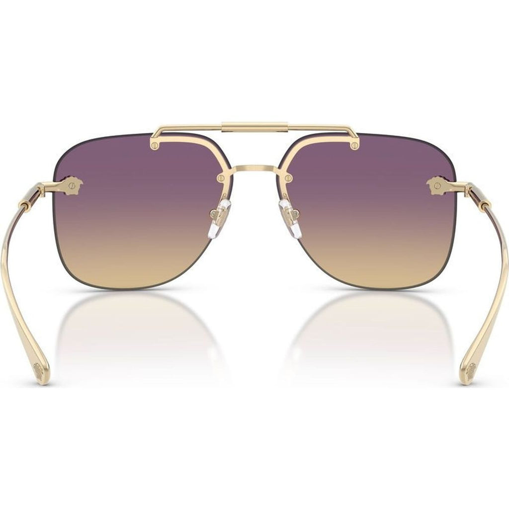 VE2296, Pale Gold/Violet Yellow Gradient Lenses