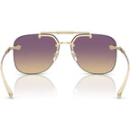 VE2296, Pale Gold/Violet Yellow Gradient Lenses