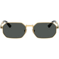 VE2297, Gold/Dark Grey Lenses
