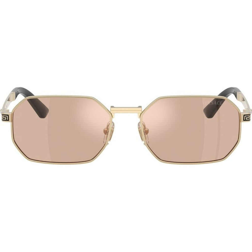 VE2297, Pale Gold/Light Pink Silver Mirror Lenses