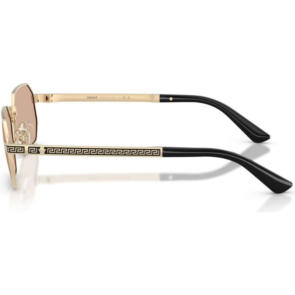 VE2297, Pale Gold/Light Pink Silver Mirror Lenses