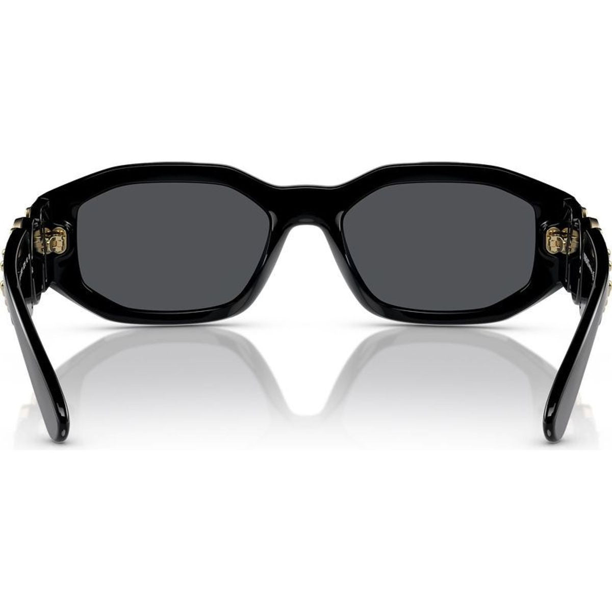 VE4361, Black and Gold Studs/Dark Grey Lenses