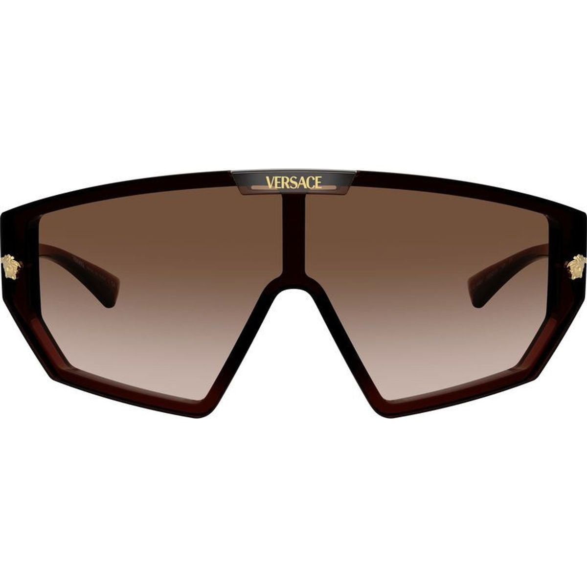 VE4461, Transparent Brown/Brown Gradient and Black Lenses