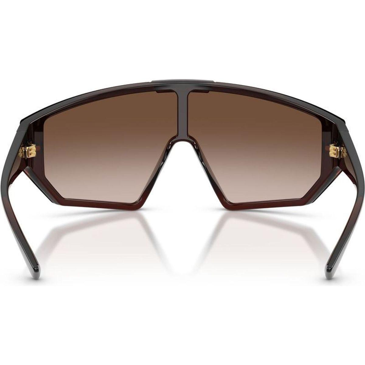 VE4461, Transparent Brown/Brown Gradient and Black Lenses