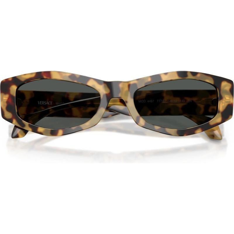 VE4487, Brown Yellow Havana/Dark Grey Lenses
